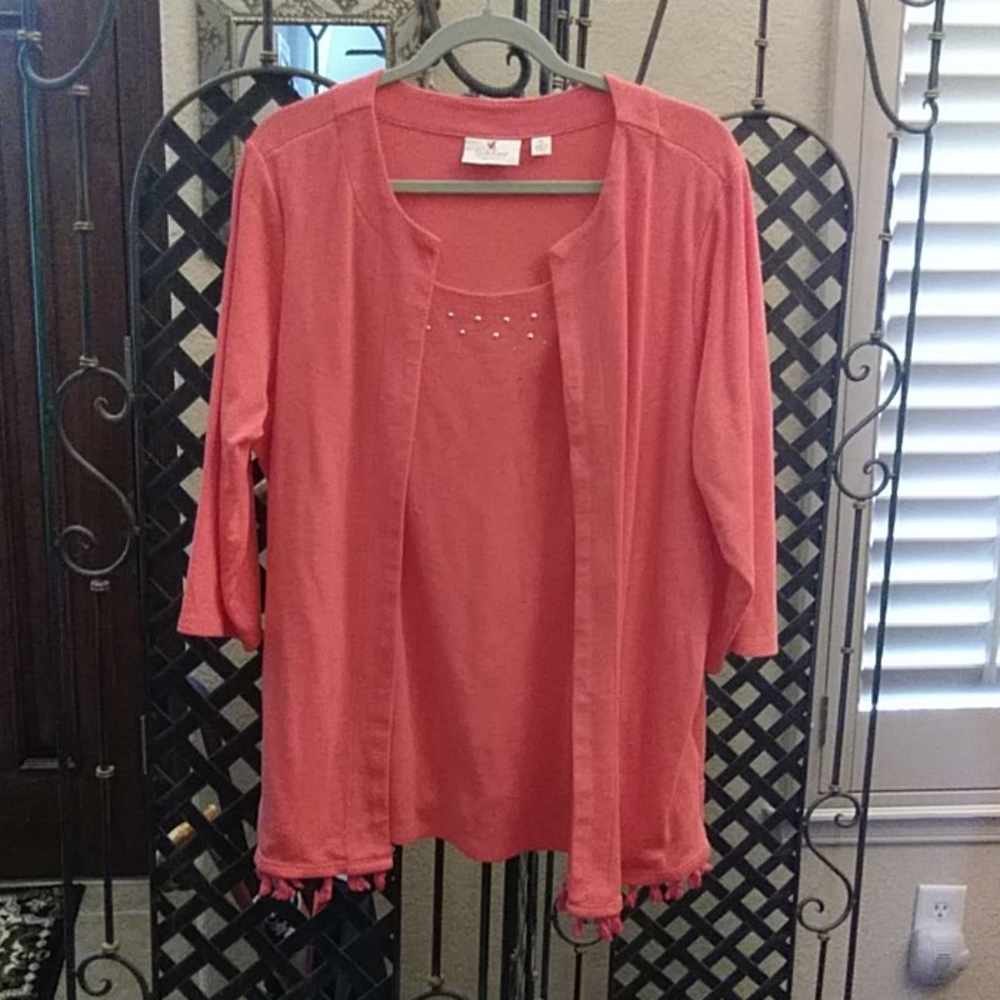 Quacker Factory Duet In Coral.